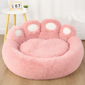 Panier peluche pour chien